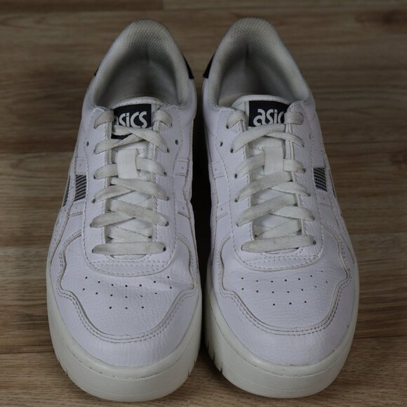 Asics Japan S PF Shoes Womens Size 8 White Black Platform Sneakers 1202A361 - Picture 3 of 8